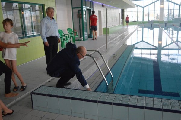 Otwarcie pływalni Wodnik po remoncie