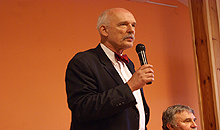Spotkanie z Januszem Korwin-Mikke w Grójcu