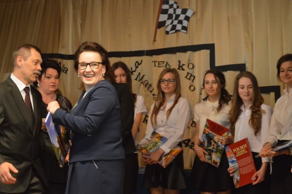 Zakończenie klas trzecich w Liceum Ogólnokształcącym w Grójcu