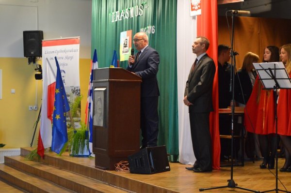 Zakończenie klas trzecich w Liceum Ogólnokształcącym w Grójcu