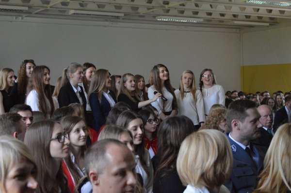 Zakończenie klas trzecich w Liceum Ogólnokształcącym w Grójcu