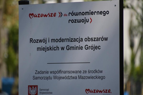 Park miejski w Grójcu oficjalnie otwarty po rewitalizacji! 