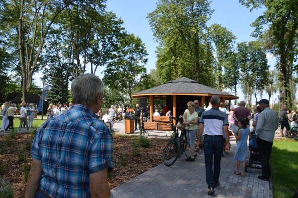 Park miejski w Grójcu oficjalnie otwarty po rewitalizacji! 