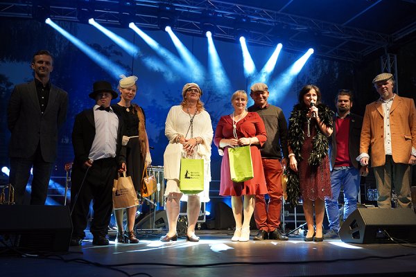 Retro piknik na grójeckim rynku