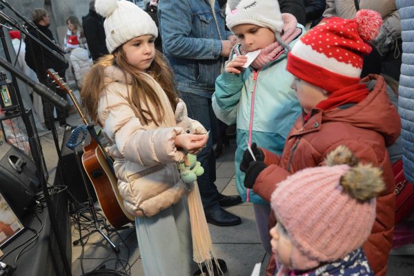Ognisty finał Wigilii Miejskiej w Grójcu