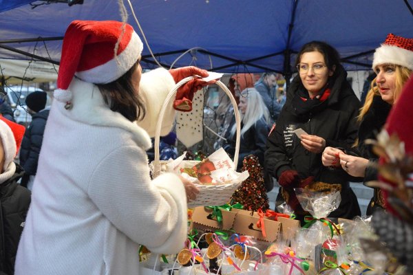 Ognisty finał Wigilii Miejskiej w Grójcu
