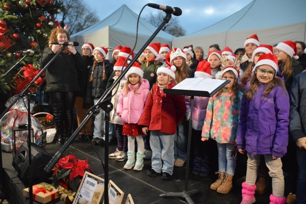 Ognisty finał Wigilii Miejskiej w Grójcu