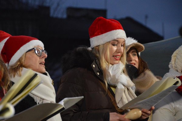 Ognisty finał Wigilii Miejskiej w Grójcu