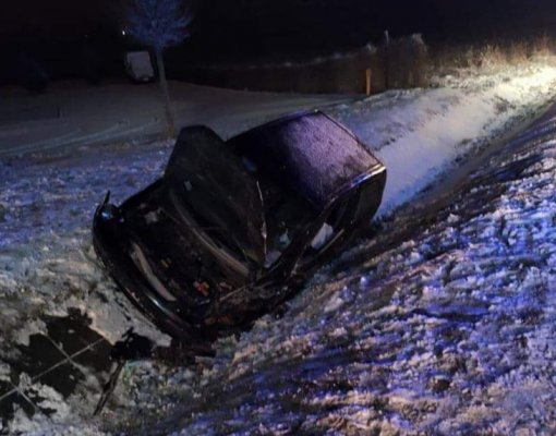 Pierwszy atak zimy! Są utrudnienia pod Grójcem