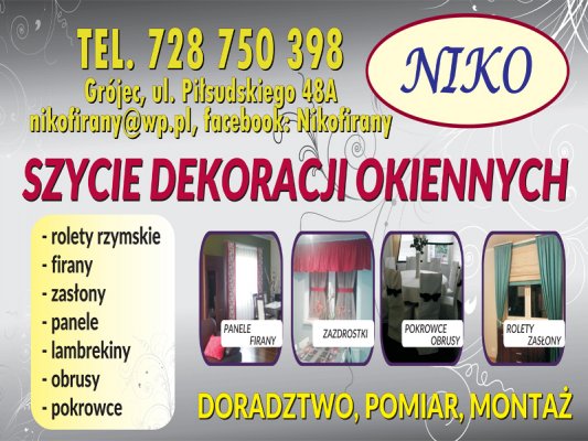 Nikofirany. Najnowsze realizacje 