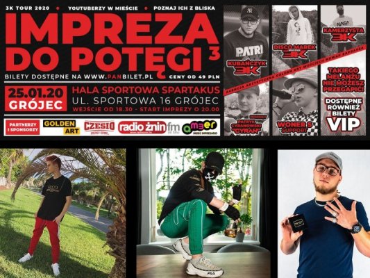 Impreza do potęgi 3 w Grójcu - oświadczenie organizatora