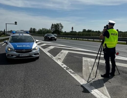 Akcja drogówki na Mazowszu. Niechlubny rekordzista prędkości w Murowance