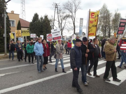 W poniedziałek Pniewy zablokują 