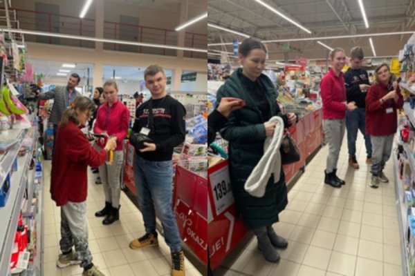 Uczniowie podjęli praktyki zawodowe w jednym z grójeckich supermarketów
