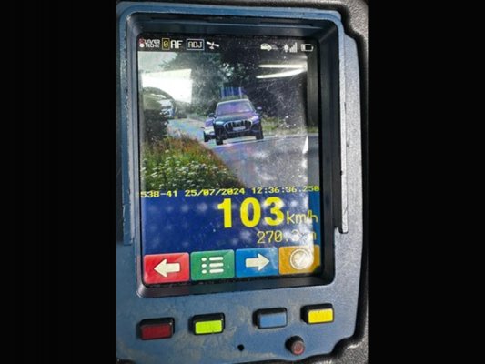 W Murowance rozpędził swoje auto do 103 km/h. Stracił prawo jazdy