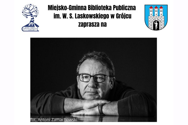 Spotkanie autorskie ze Zbigniewem Zamachowskim w Bibliotece