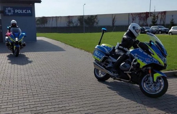 Nowe motocykle BMW w grójeckiej drogówce