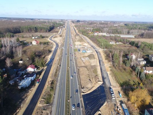 Budowa S7: od Podola do Rembertowa pojedziemy drogą serwisową