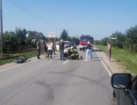 Reanimacja na środku drogi