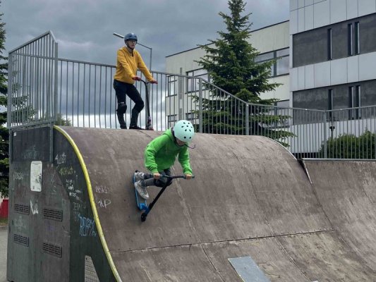 Święto Kwitnących Jabłoni na sportowo, czyli piknik na skateparku