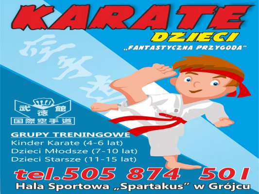 Startują nabory do klubu karate Seiken Grójec 2017/18