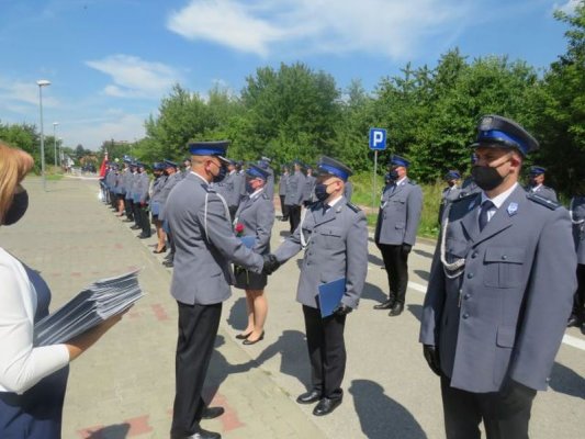 W grójeckiej komendzie awansowało 85 policjantów