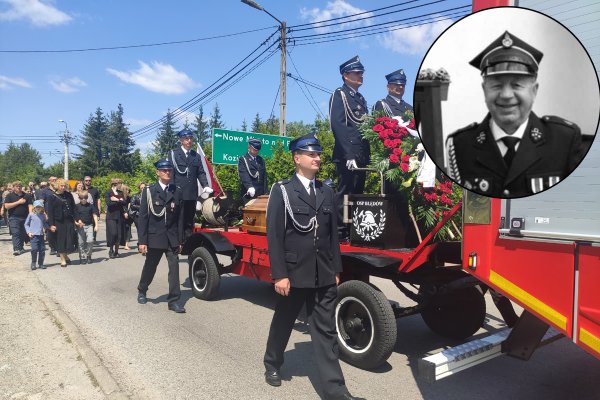Pożegnanie Druha Włodzimierza Malczewskiego – strażaka, patrioty i społecznika