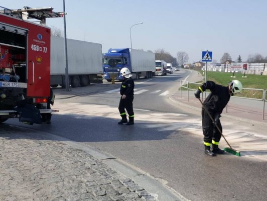 Ropa na grójeckich rondach