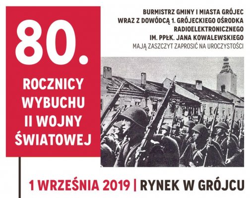  80. rocznica wybuchu II wojny światowej
