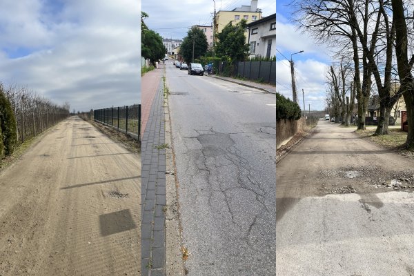 Remont ul. Starostwo i Zastacyjnej w Grójcu oraz budowa drogi w Zalesiu tuż, tuż!