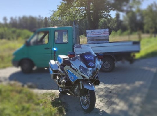 Kierowca przesadził z ładunkiem. Będzie go to kosztować 600 zł