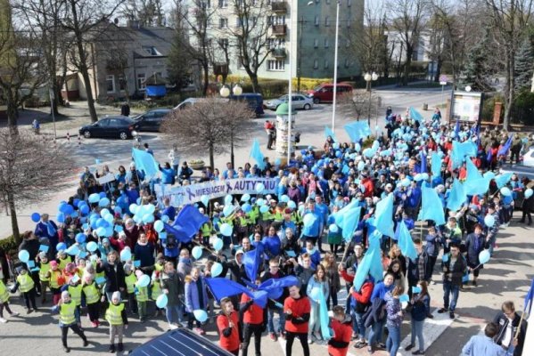 Ulicami Grójca przejdzie Niebieski Marsz