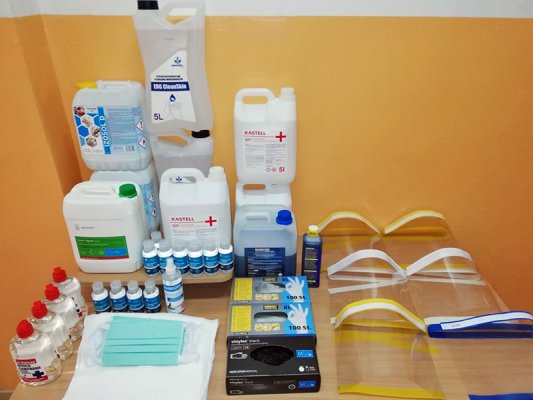 Spółdzielnia Samopomoc także walczy z koronawirusem