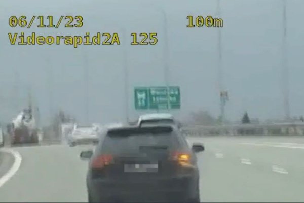 Po nowej S7 gnał prawie 200 km/h! Śpieszył się na samolot [VIDEO!]