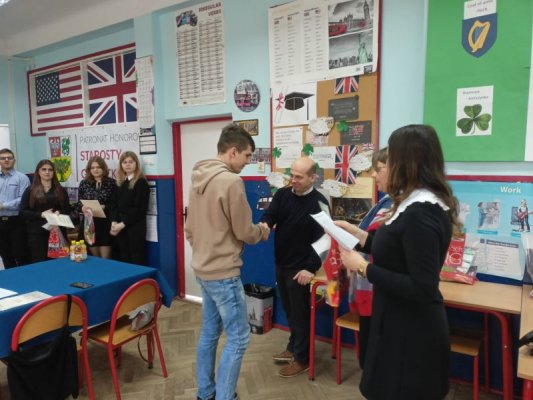 Sukces ucznia CKZiU w Powiatowym Konkursie Wiedzy o Krajach Anglojęzycznych