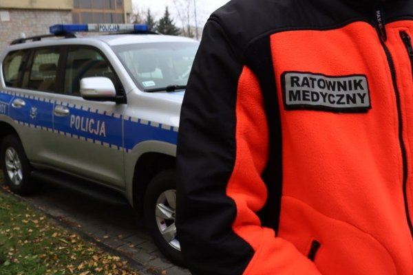 Atak na ratownika medycznego w Grójcu! Ukrainiec go kopnął i uderzył