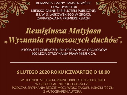 Premiera książki Remigiusza Matyjasa