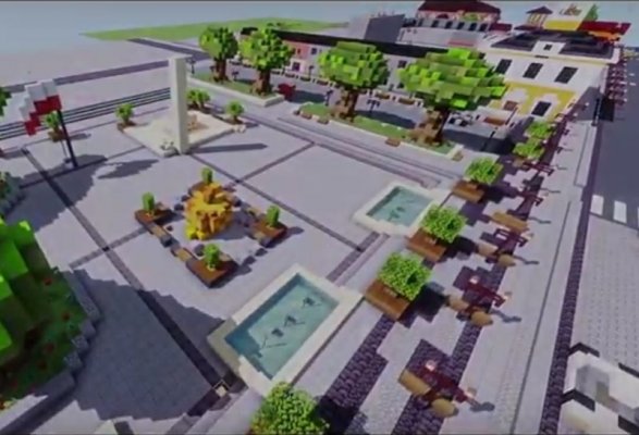 Miasto Grójec w Minecraft (VIDEO!)
