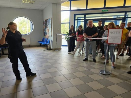 Dołącz do nas, czyli dzień otwarty w grójeckiej komendzie Policji