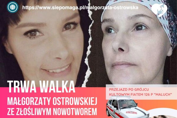 Charytatywny kiermasz i loteria fantowa dla Małgorzaty Ostrowskiej