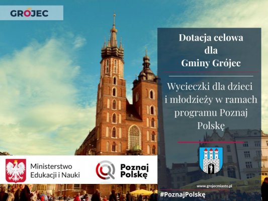 Poznaj Polskę: Dotacja celowa dla Gminy Grójec