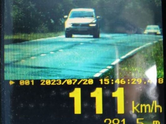 Policja: 101 kierowców przekroczyło prędkość. Jest też niechlubny rekordzista