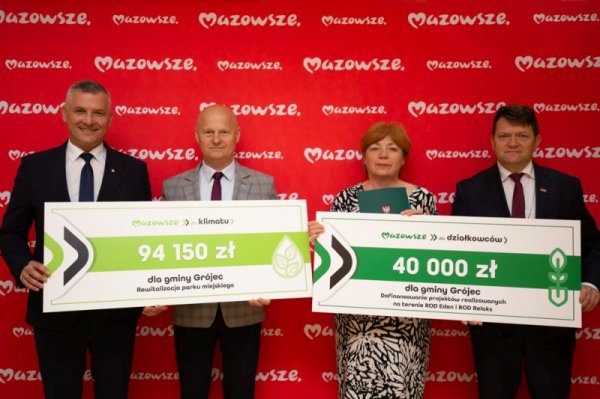 Gmina Grójec zdobywa kolejne wsparcie! Tym razem na rewitalizację parku miejskiego