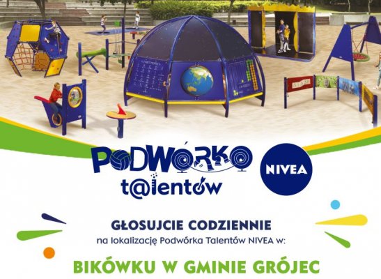Szkoła w Bikówku walczy o zjawiskowy plac zabaw