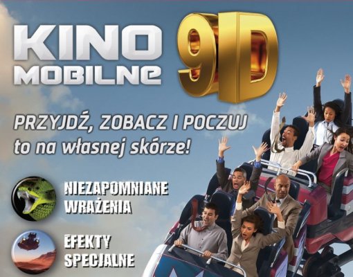 Mobilne kino 9D przyjedzie do Grójca