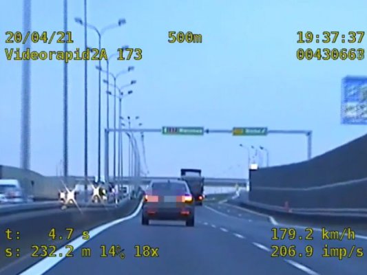 Skurów. Pędził swoim audi 179 km/h
