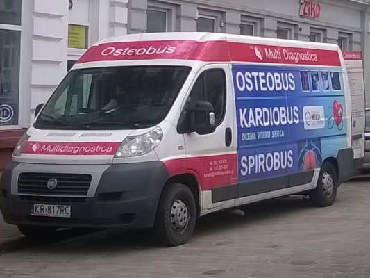 Bezpłatne badania serca w kardiobusie