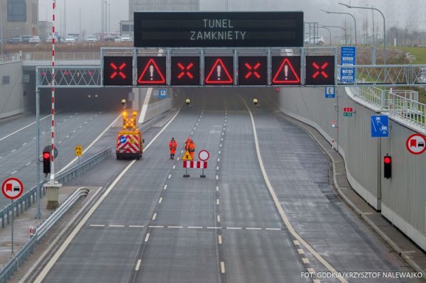 Jutro ma zostać otwarty tunel pod Ursynowem. To ostatni fragment Południowej Obwodnicy Warszawy