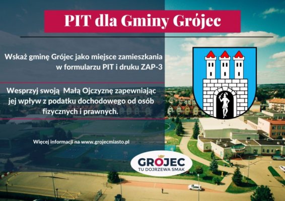 Twój PIT to realne korzyści dla gminy Grójec 