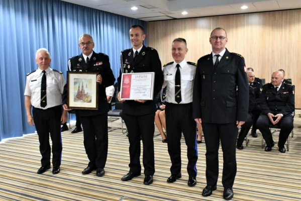 Pracowity rok strażaków-ochotników z Grójca. Dostali wyróżnienie